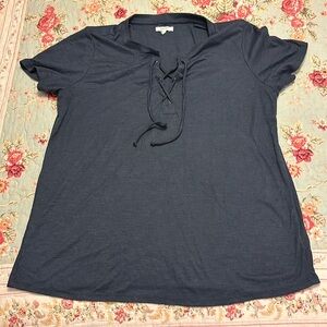 Maurices 24/7 ribbed knit shirt size XL